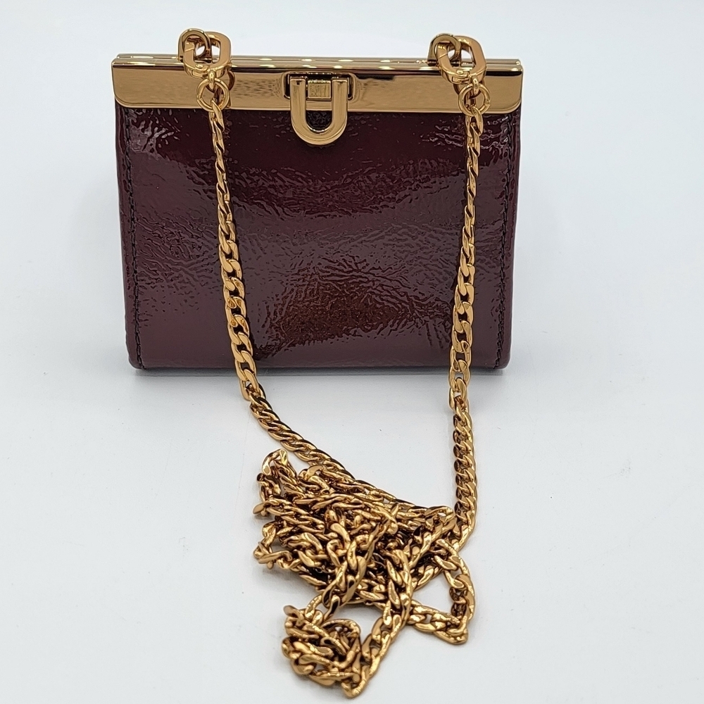 Fossil Penrose Small Wallet With Chain Strap NEW #2516 - Picture 3 of 10